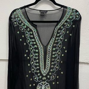Venus Sequin Silk Swimsuit
Cover-Up